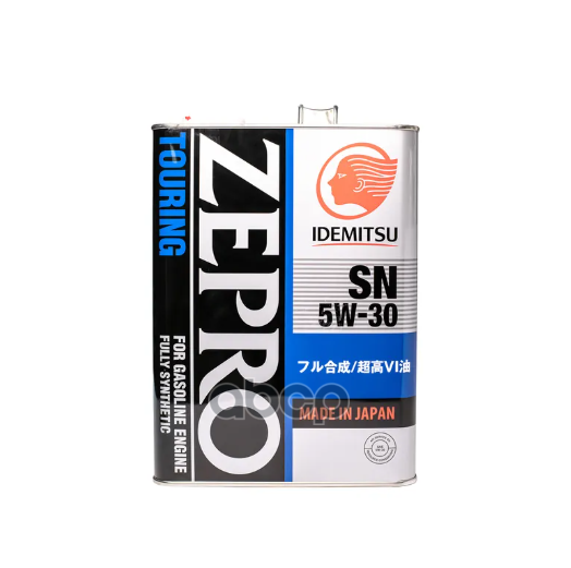 Масло Моторное 5W30 Idemitsu 4Л Синтетика Zepro Touring Fs Sp/Gf-6A Корея IDEMITSU арт. 4251-004-0