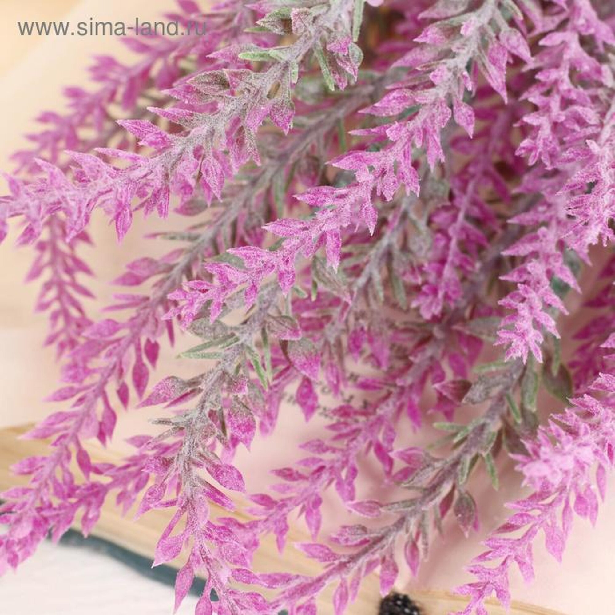 Букет искусственный Сима-Ленд "Лаванда" высота 30см пластик разноцветный