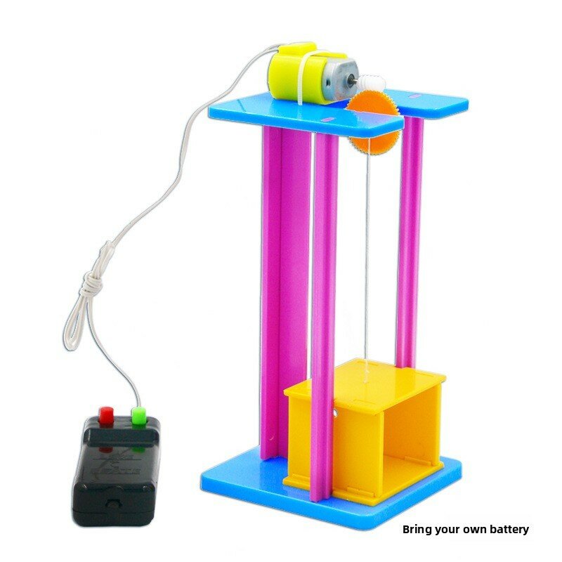 Набор для научных экспериментов лифт с электроподъемником для школьных занятий по STEM