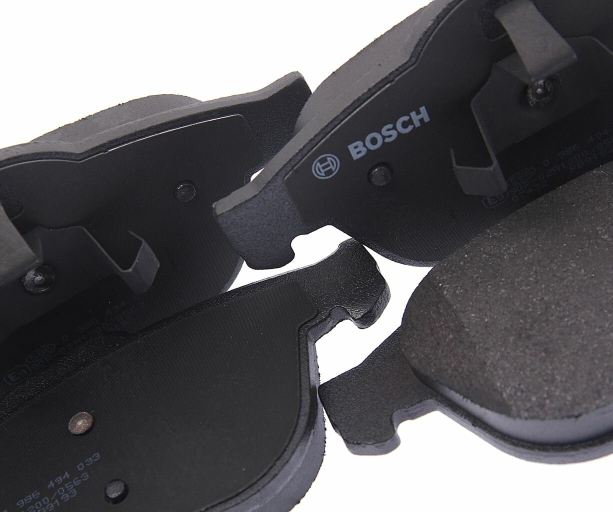 Колодки тормозные дисковые, для Рено Лагуна 2, Сценик 1 арт 0986494033 BOSCH