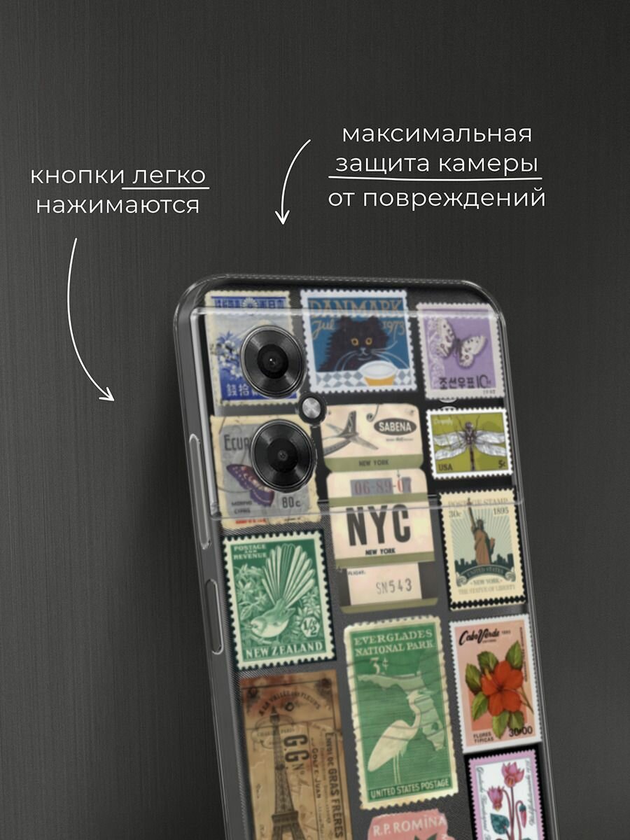 Чехол на Xiaomi Poco M4 5G / Сяоми Поко M4 5G с принтом Марки — фото 1