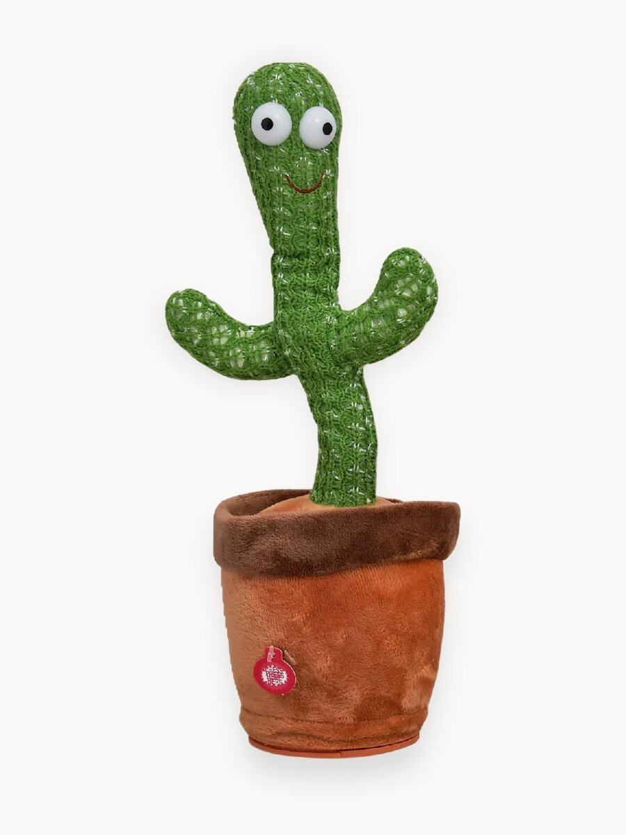 Танцующий кактус / поющий кактус / музыкальный кактус игрушка / 120 мелодий