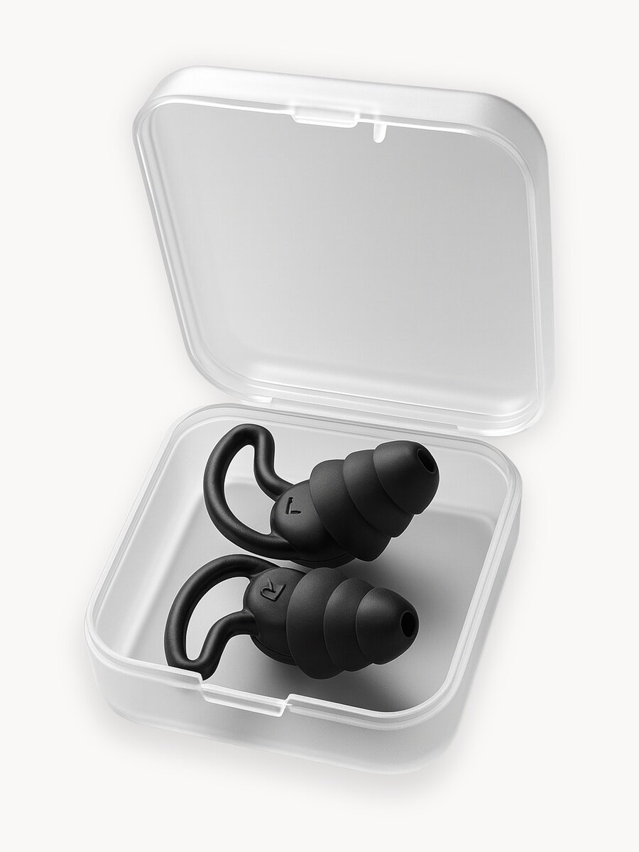 Мягкие силиконовые беруши Blackview с шумоподавлением до 35 дБ — для сна, плавания и защиты от шума