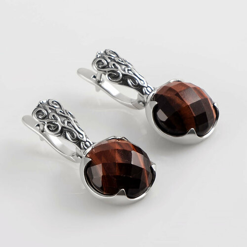 Серьги серебро, 925 проба