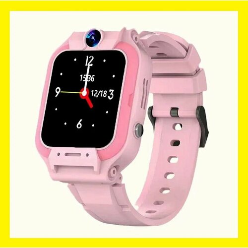 Смарт часы умные детские 4G GPS с прослушкой с камерой кнопкой SOS часы-телефон для детей умные часы Голубые 299000₽