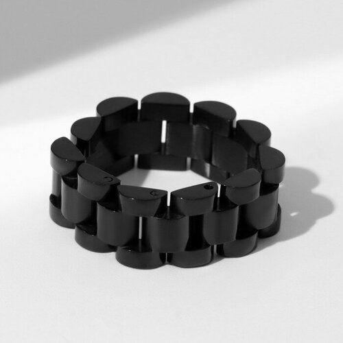 Кольцо-механизм Queen Fair, черный hand around стальное кольцо с полосками
