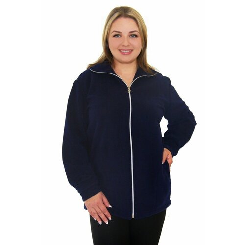 фото Толстовка астратекстиль, размер 50, синий