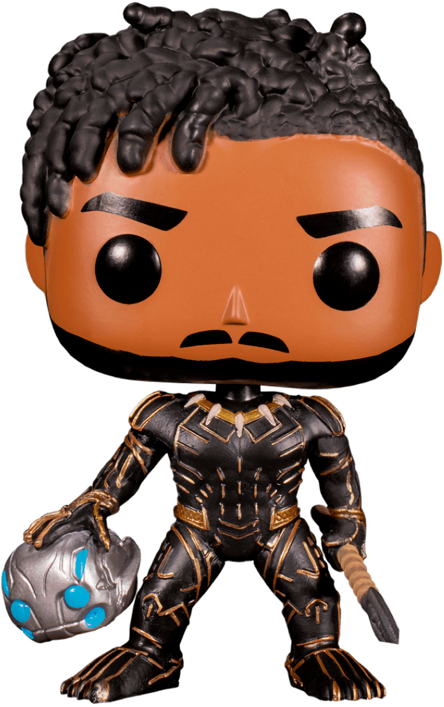 Фигурка Funko POP! Bobble Marvel What If King Kilmonger (56264)