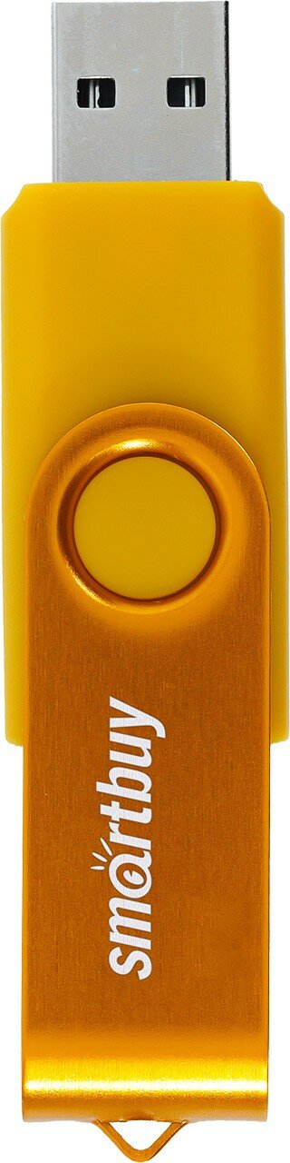 USB Flash Drive 64Gb - SmartBuy UFD 20 Twist Yellow SB064GB2TWY