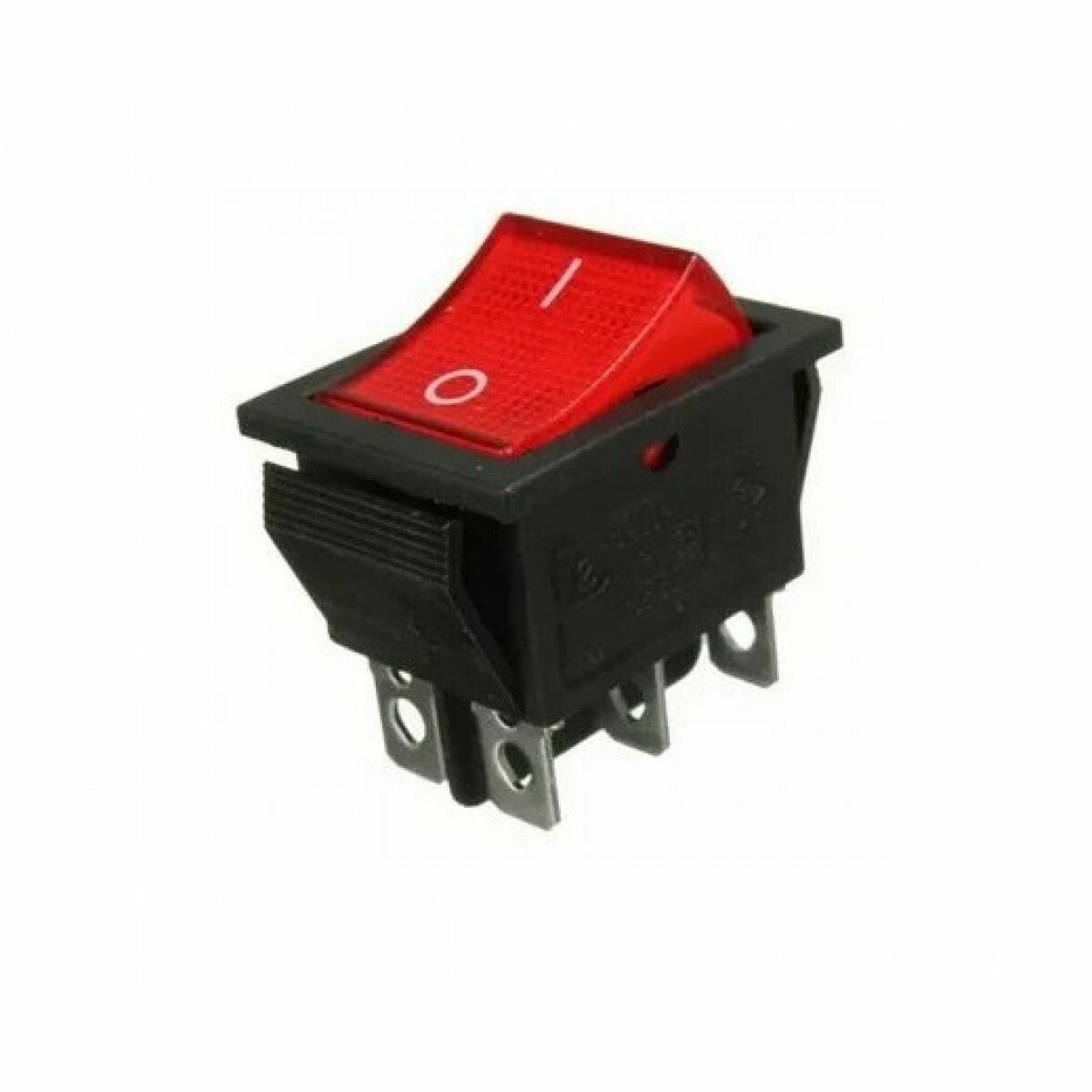 фото Клавишный 28мм 6PIN ON-ON красный RWB-502, XW-604AA2 (29)