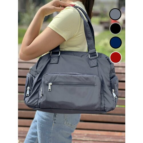 фото Сумка тоут , серый нет бренда