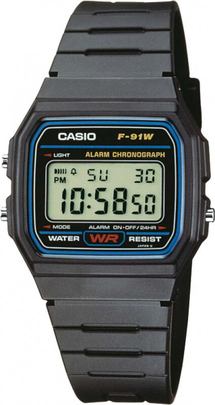 Наручные часы CASIO, голубой