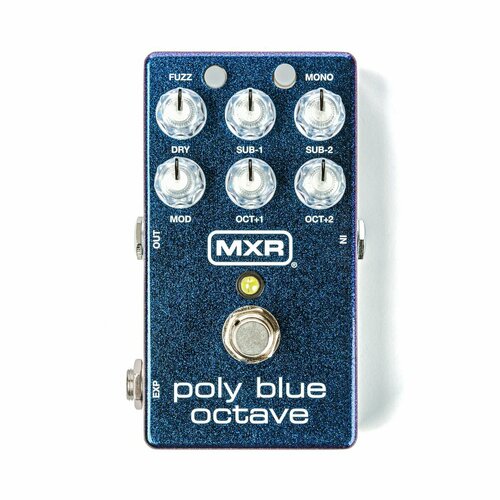 MXR M306G1 Poly Blue Octave гитарный эффект октавер mxr m152 micro flanger гитарный эффект фленжер