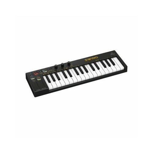 BEHRINGER SWING - USB MIDI контроллер, 32 клавиши, 64-шаговый секвенсор контроллер для мониторов behringer studio l