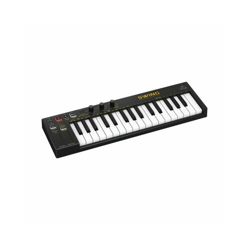 BEHRINGER SWING - USB MIDI контроллер, 32 клавиши, 64-шаговый секвенсор черный