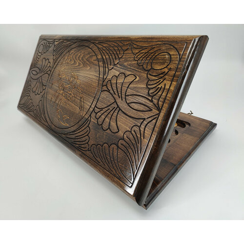 Нарды резные Разданские Скорпион узор