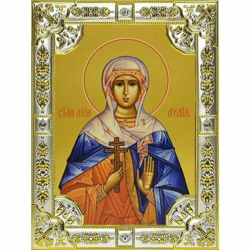 Икона Лидия Иллирийская, 18 х 24, со стразами, арт вк-703