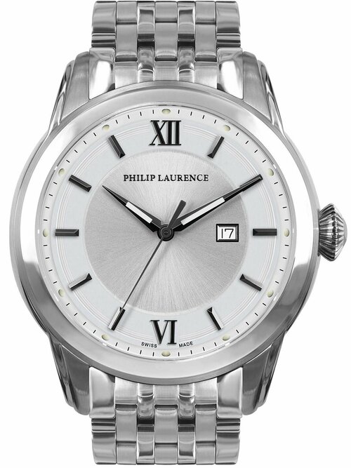 Наручные часы Philip Laurence Basic PG23712-73A, серебряный