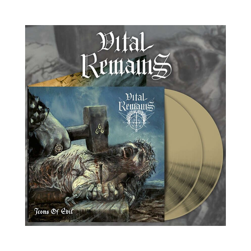 Vital Remains - Icons of Evil, 2LP Gatefold, GOLD LP