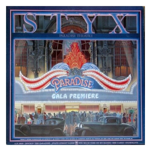 Старый винил, A&M Records, STYX - Paradise Theatre (LP , Used)