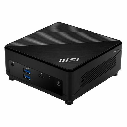 Неттоп MSI Cubi 5 12M-016XRU, Intel Core i5 1235U, DDR4 8ГБ, 512ГБ(SSD), Intel Iris Xe, noOS, черный [9s6-b0a811-016] неттоп msi pro dp10 13m 068xru intel core i7 1360p ddr4 16гб 1тб ssd intel iris xe noos белый 9s6 b0a612 068