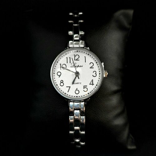 фото Наручные часы rigant часы женские наручные. часы родированные с круглым циферблатом., серебряный