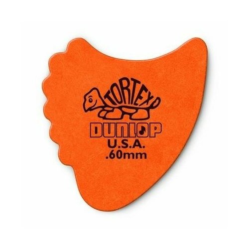 Медиатор DUNLOP 414R.60 медиатор dunlop 414r 88 tortex fin 0 88 мм 1 шт