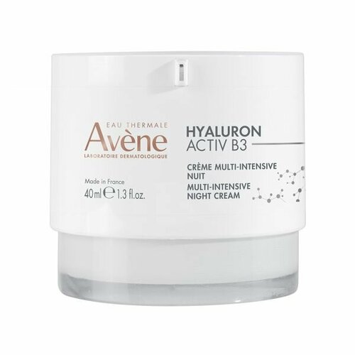 Крем интенсивный регенерирующий ночной Hyaluron Active B3 Avene/Авен банка 40мл