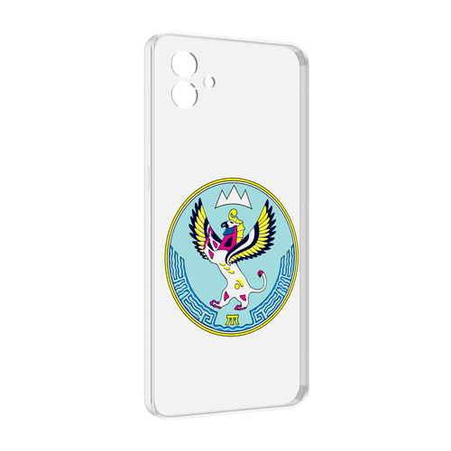 Чехол MyPads герб-алтай-горно-алтайск для Samsung Galaxy M04 задняя-панель-накладка-бампер