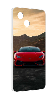 Чехол MyPads lamborghini ламборгини 1 мужской для Honor Play 30 задняя-панель-накладка-бампер