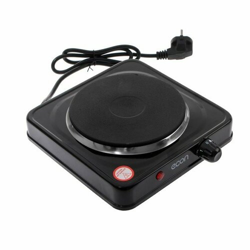 Плитка электрическая Econ ECO-132HP 1000 Вт 1 конфорка цвет чёрный комплект из 2 шт 433900₽