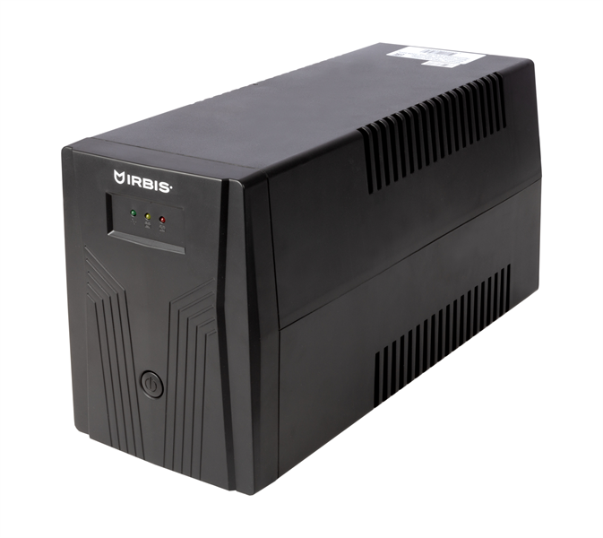 фото Источник бесперебойного питания IRBIS UPS Personal 1200VA/720W, AVR, 4 Schuko outlets, USB, 2 years warranty, (12V /