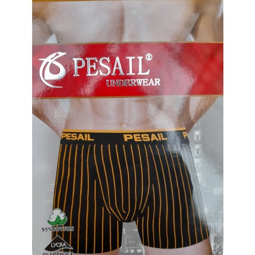 фото Трусы pesail, 2 шт., размер xl, желтый, синий, черный