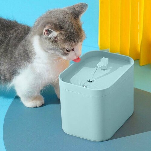 Диспенсер для воды, автоматическая поилка с циркулирующим потоком, миска для кошек и собак