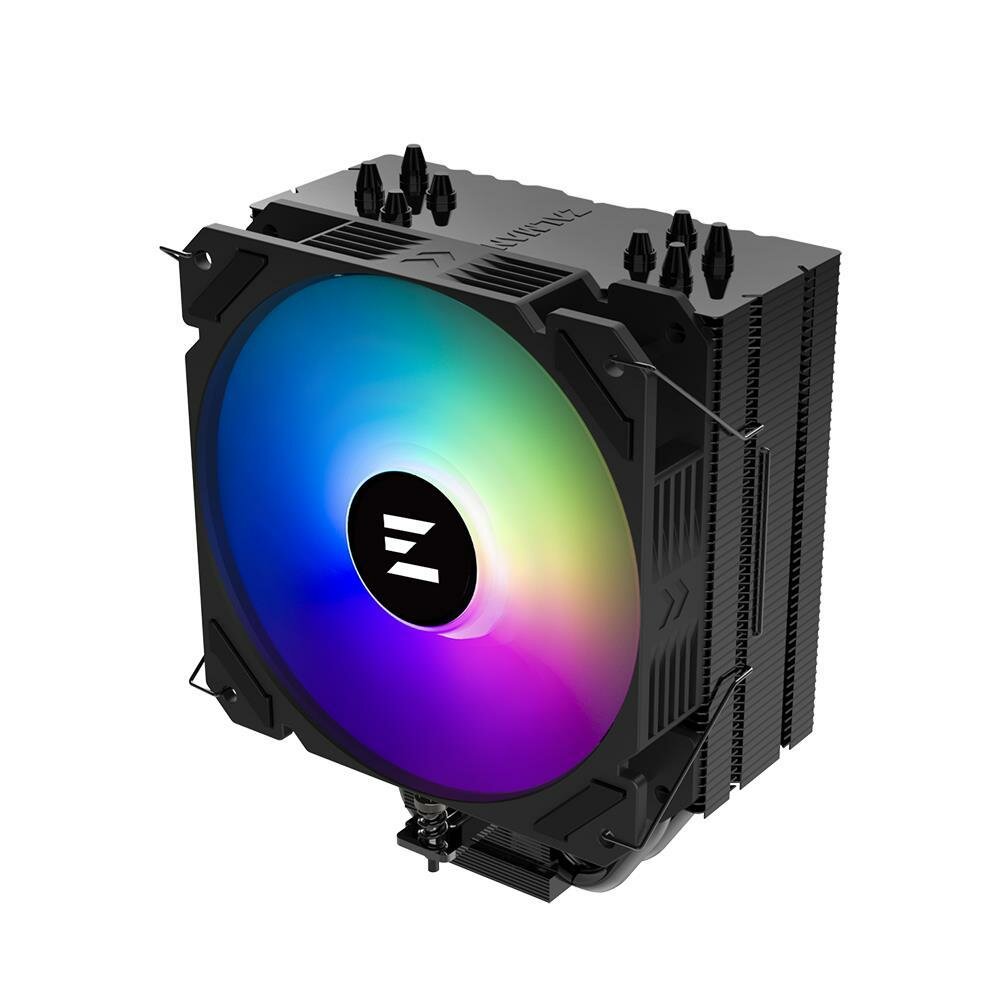 Кулер для процессора ZALMAN CNPS9X PERFORMA BLACK, 120mm FAN, 4 HEAT PIPES, 4-PIN PWM, 700-1800 RPM, 28DBA MAX, HYDRO BEARING, FULL SOCKET SUPPORT (CNPS9X PERFORMA BLACK) - фото №2