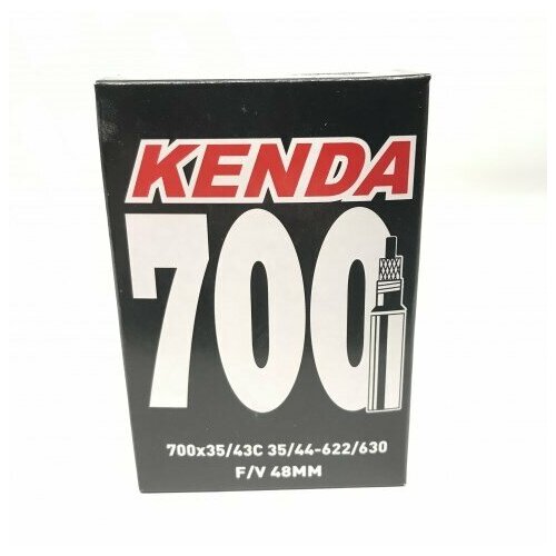 Велокамера Kenda 28 700x35/43C, f/v-48 мм велокамера kenda 26x2 125 2 35 extreme 0 87 мм f v 48 мм