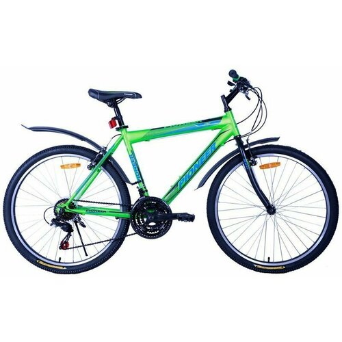 Велосипед Pioneer Pilot 26/17 green-black-blue