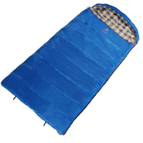 Спальный мешок BTrace Broad правый серыйсиний 1308000₽