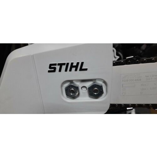 Гайка крепления шины для бензопилы Stihl MS180-260 (комплект 2 штуки) гайка шины для бензопилы stihl ms180 121047