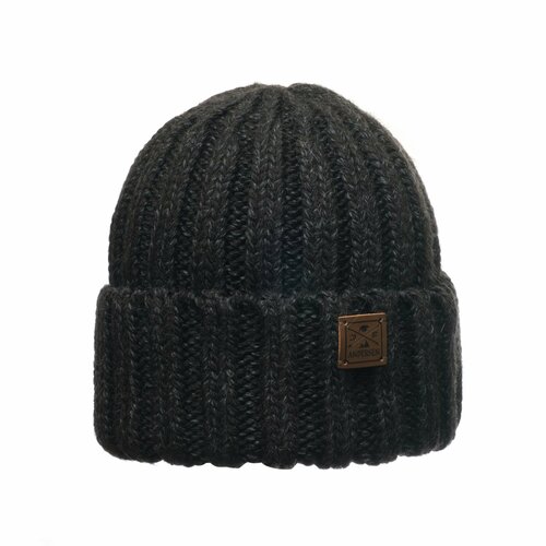 фото Шапка бини андерсен, размер 52-54, черный