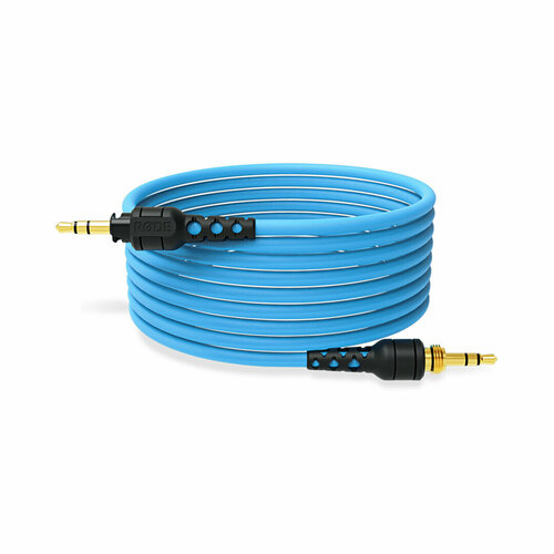 rode micon1 RODE NTH-CABLE24B кабель для наушников RODE NTH-100, цвет голубой, длина 2,4 м