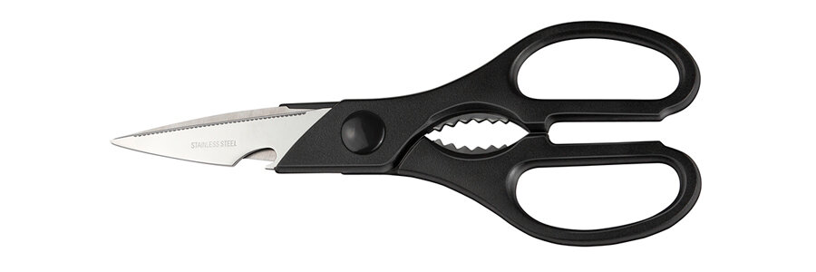 фото Ножницы поварские "Master Luxstahl" L-21,5см с орехоколом