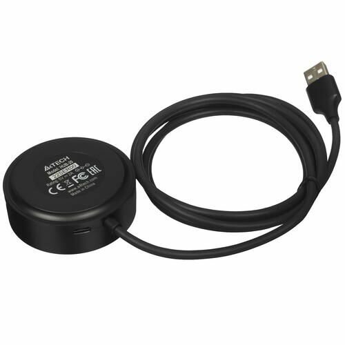 Разветвитель USB 2.0 A4Tech HUB-20 черный - фото №17