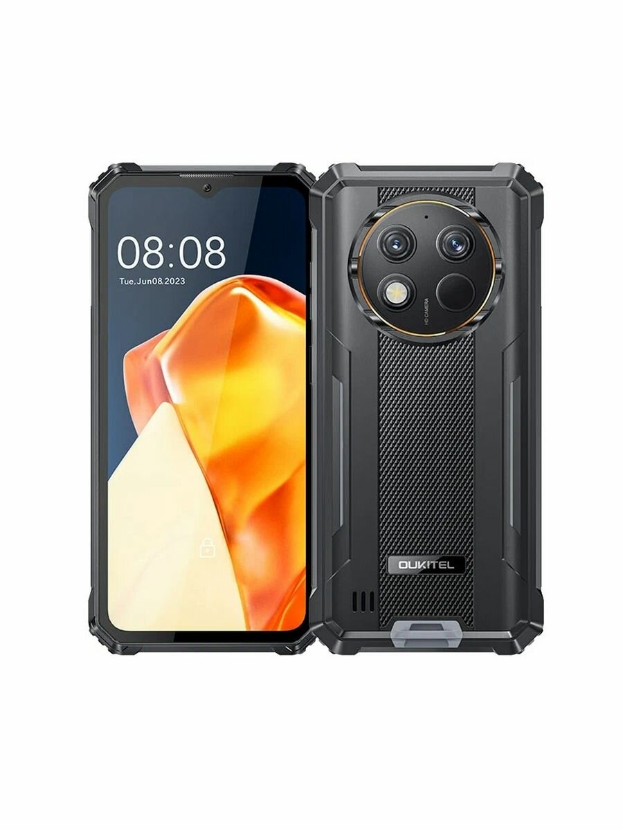 Смартфон OUKITEL WP28 8/256 ГБ, 2 nano SIM, черный