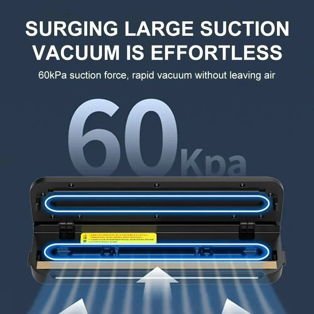 Картинки Xiaomi Вакуумный упаковщик для еды 60кПа