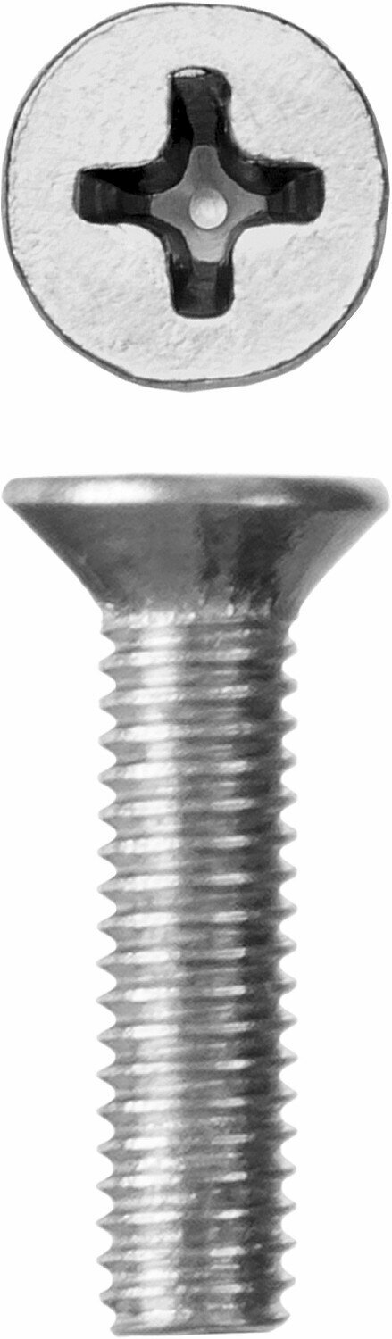 Винт с потайной головкой ЗУБР M3x12мм DIN 965 кл. пр.4.8 5кг 303110-03-012