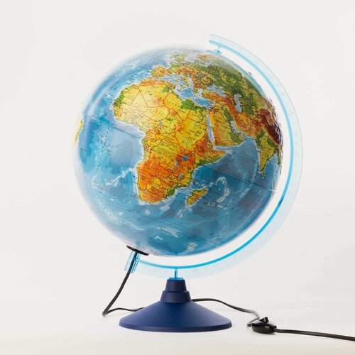 Изображение товара Глобус физико-политический рельефный, Глобен «Классик Евро», диаметр 320 мм, с подсветкой, Крым в составе РФ