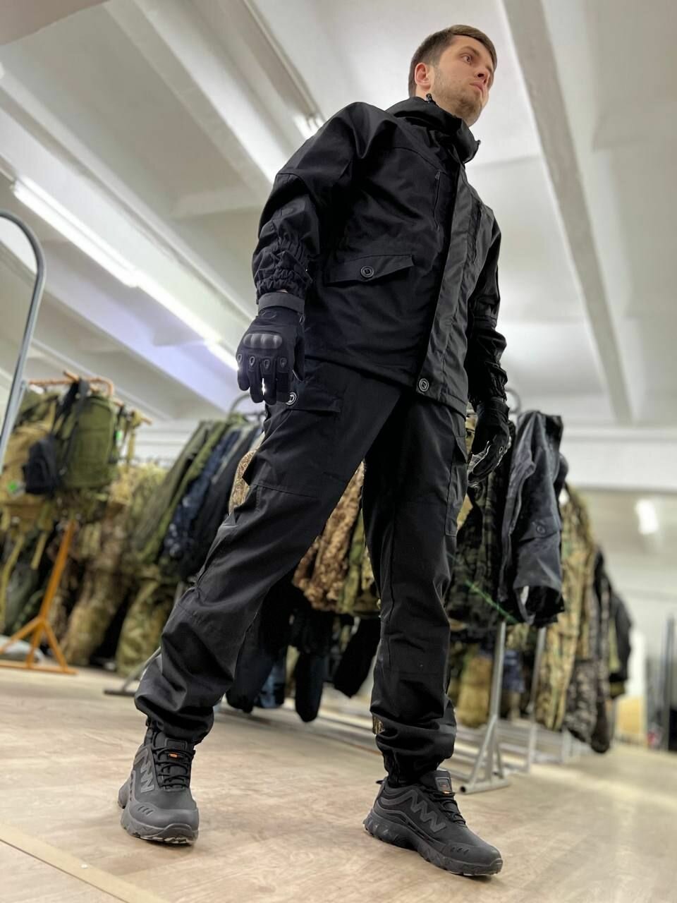 Костюм горка 6 премиум/черный/весна-лето — фото 1