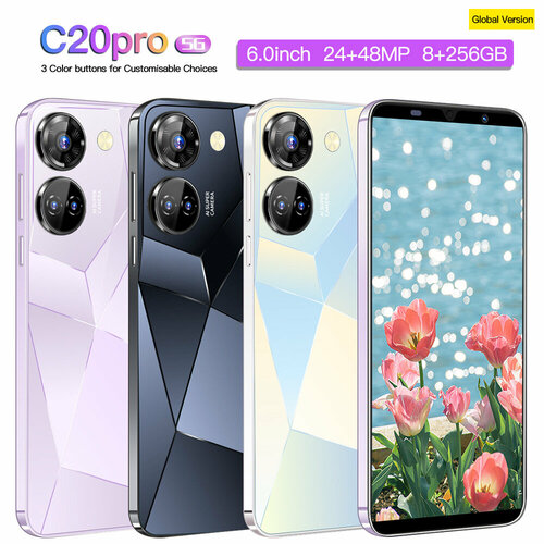 Смартфон C20 Pro 50 3G Android 50 черный 366100₽