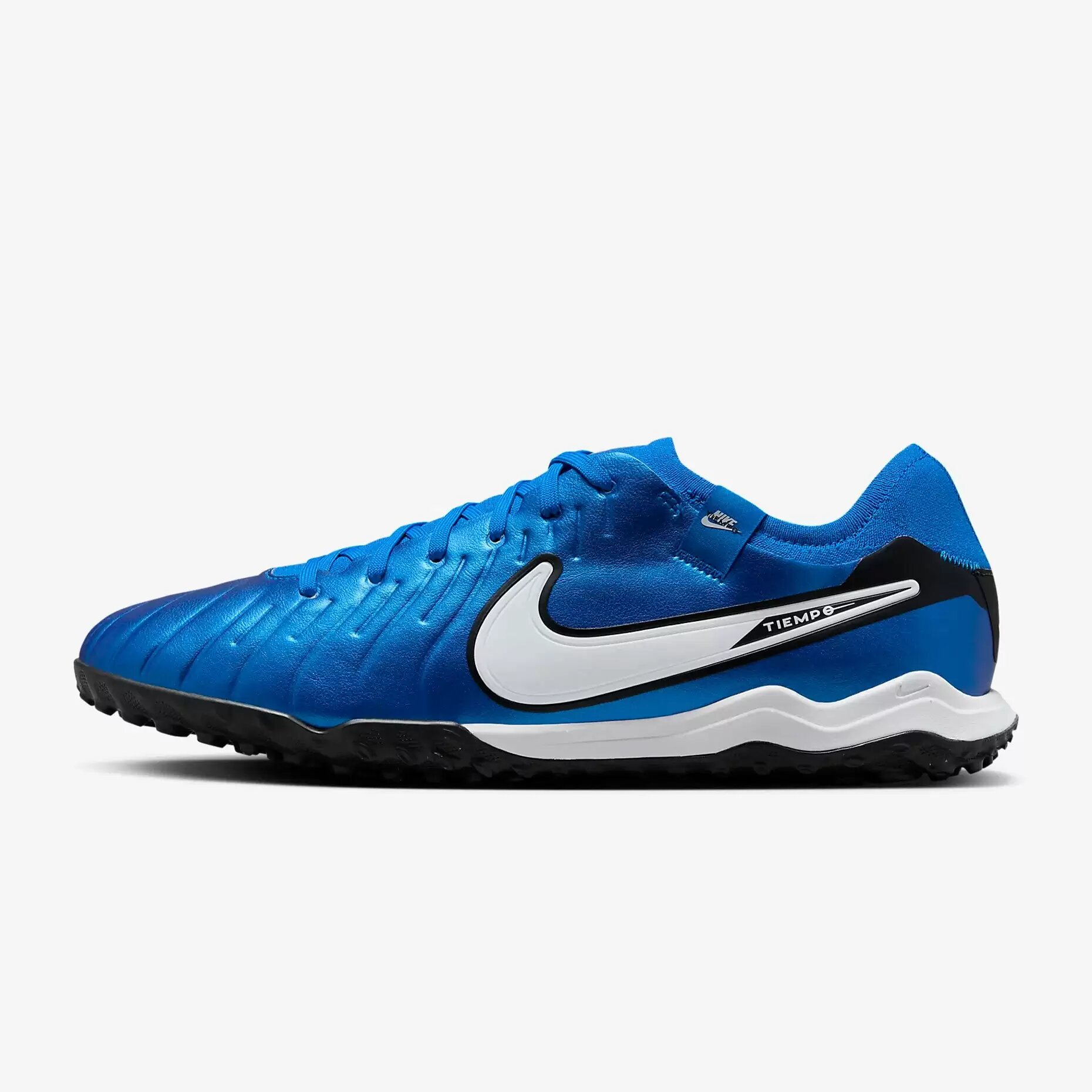 Шиповки NIKE Tiempo Legend 10 Pro TF, размер 9,5 US, синий